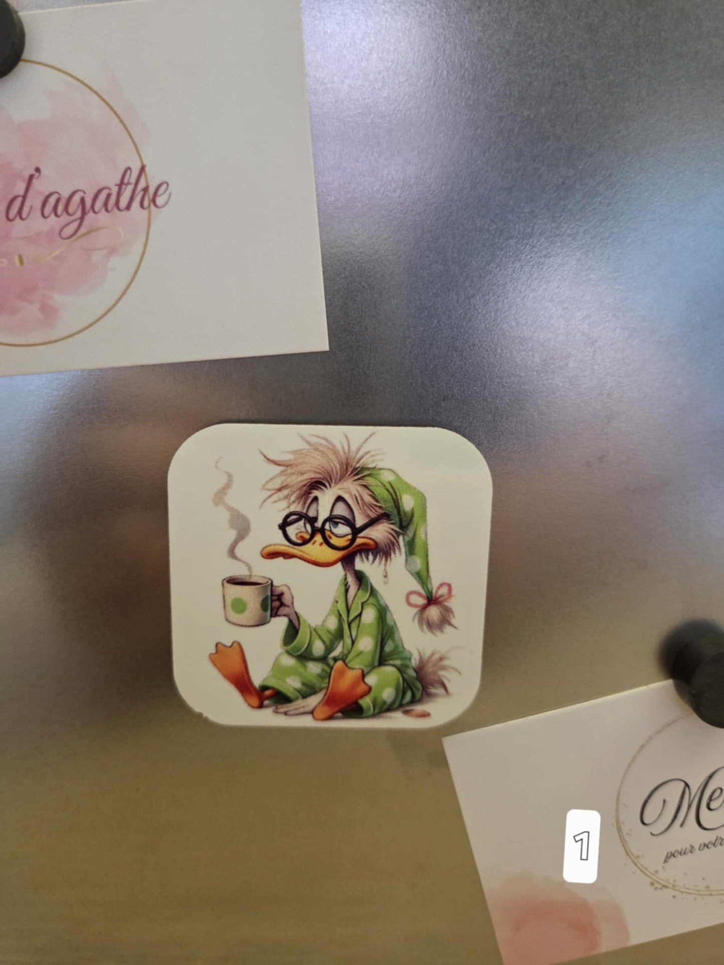 Magnet Carré Original – Votre Frigo, Votre Style