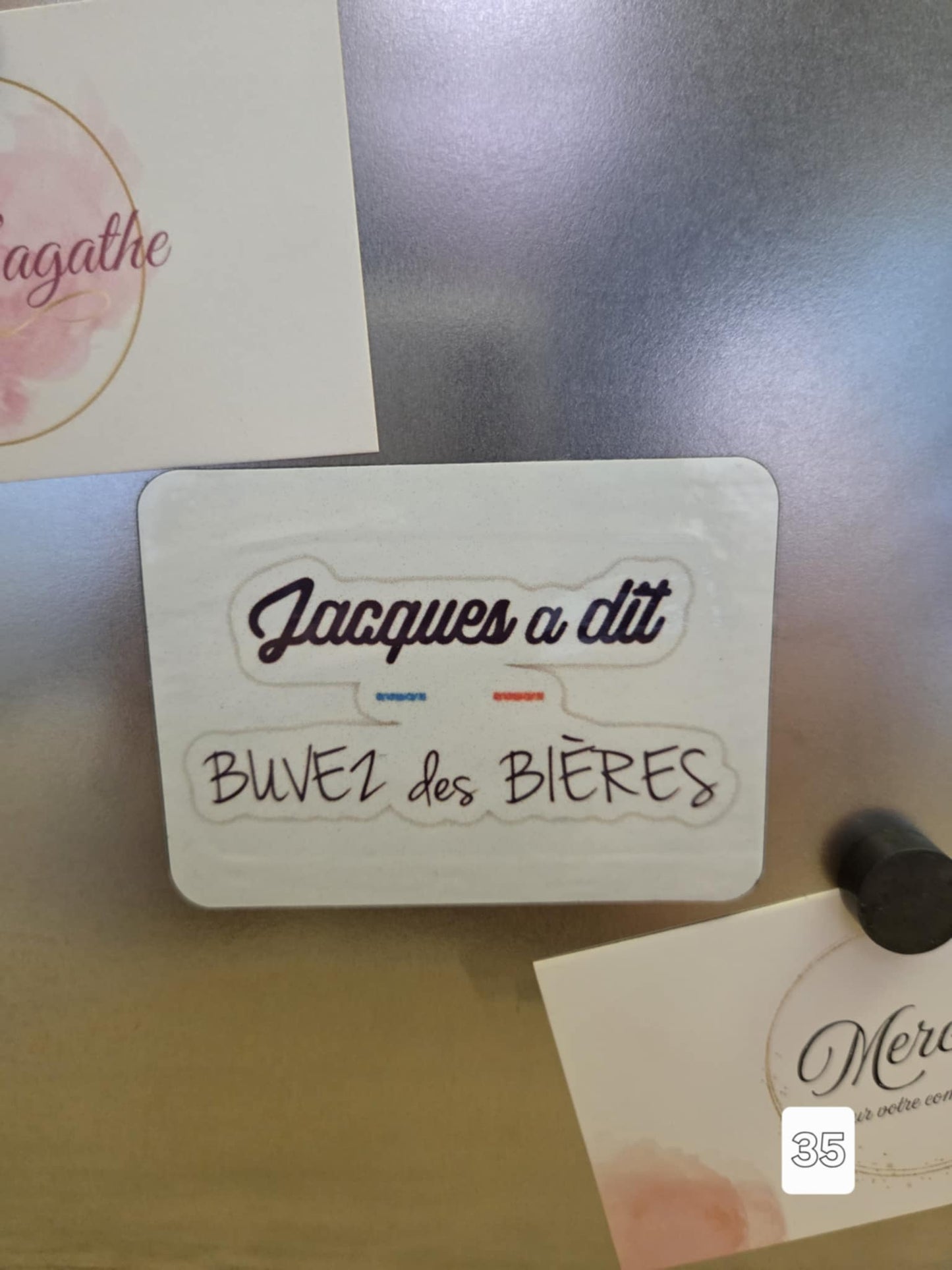 Magnet Rectangulaire Original – Votre Frigo, Votre Style