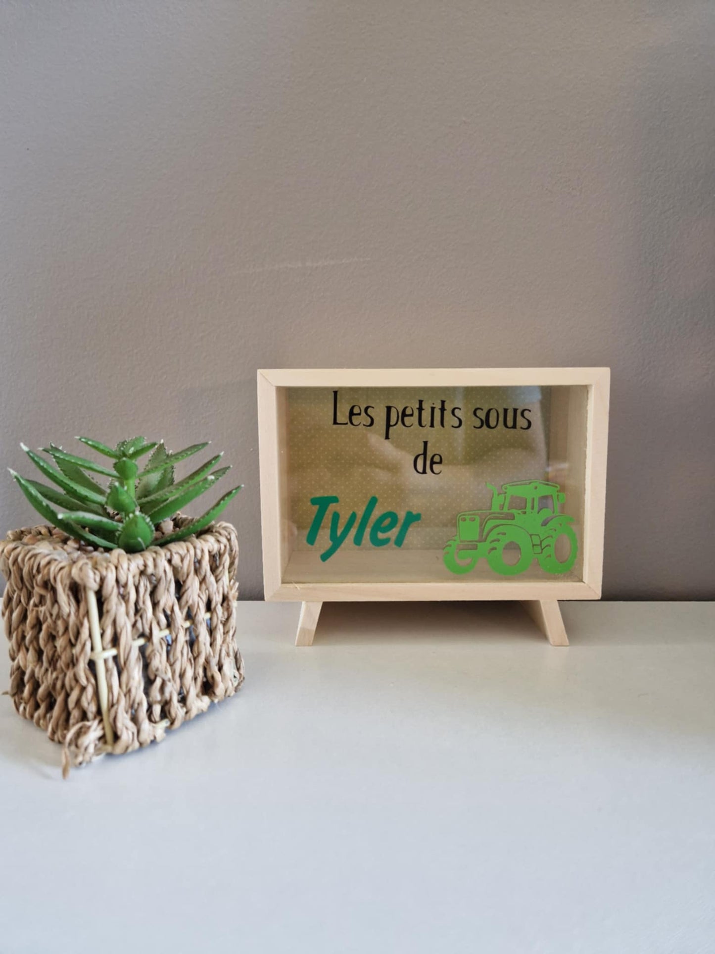 la tirelire " les petits sous de .. "