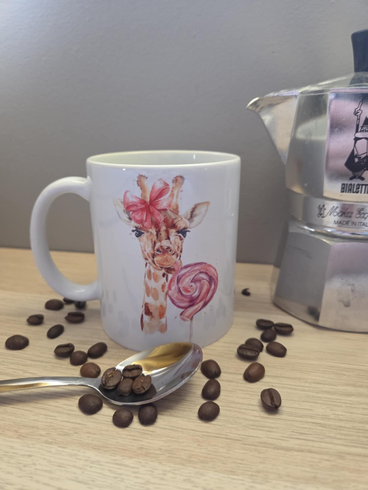 Mug "Girafe gourmande"