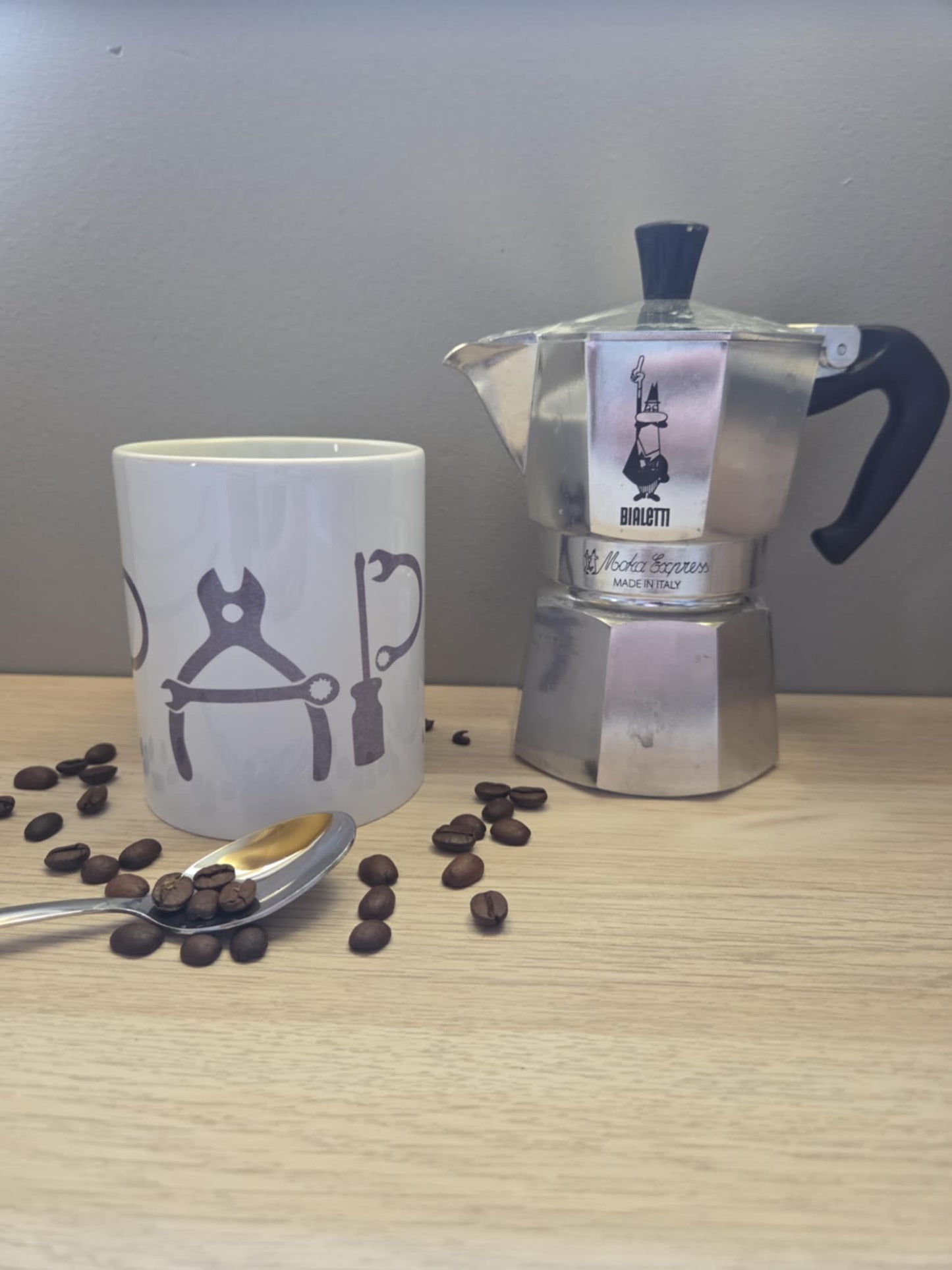 Mug "Papa en mode bricolage"