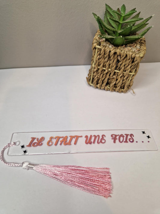 Marques pages " Il était une fois "