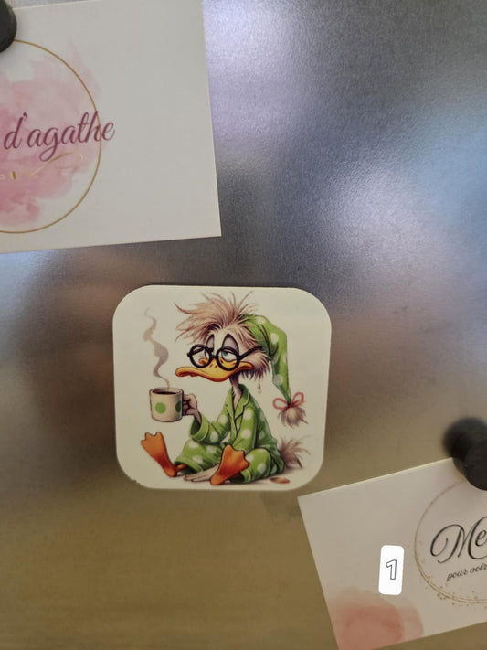 Magnet Carré Original – Votre Frigo, Votre Style