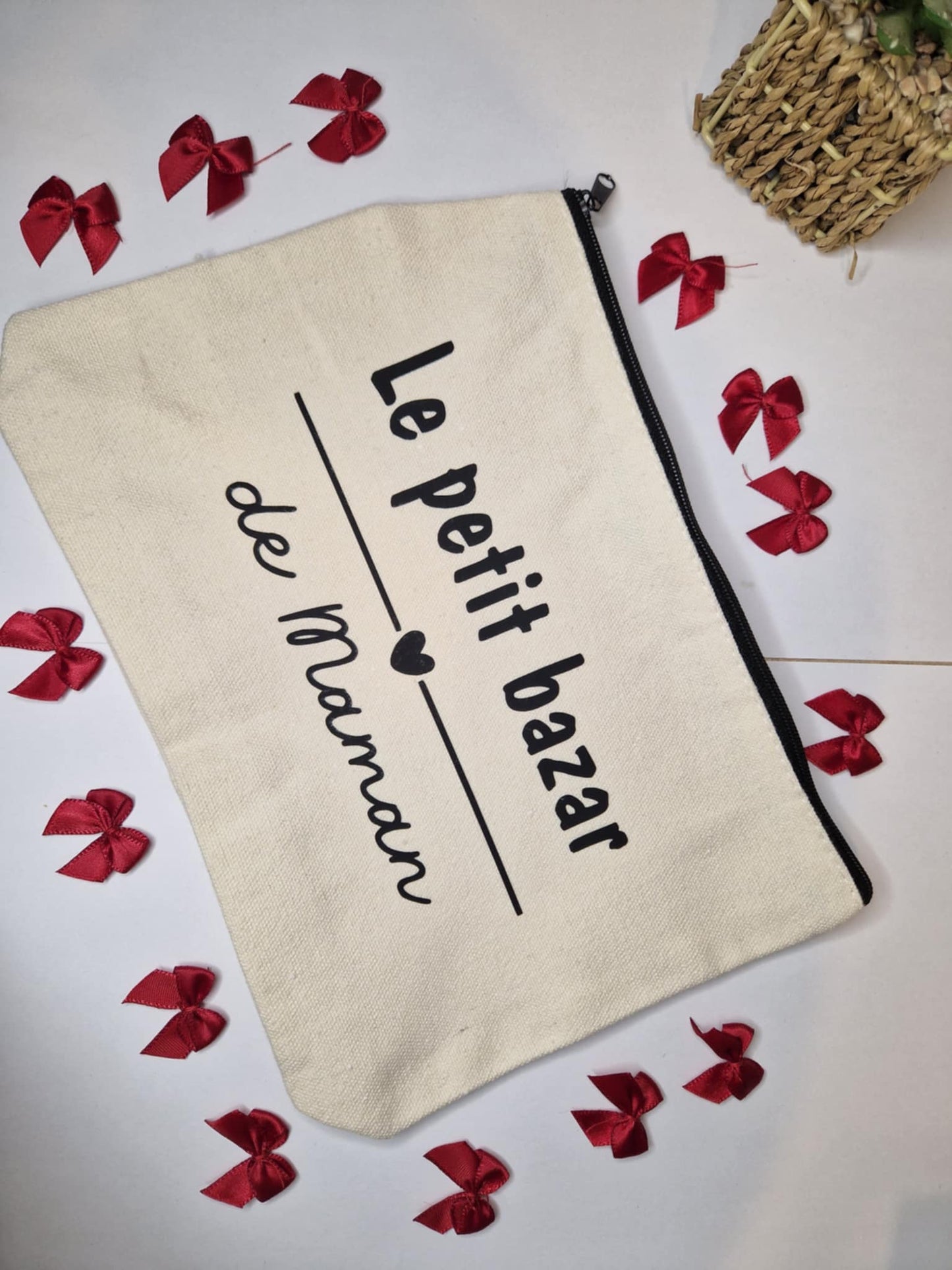 Trousse de toilette " Le petit bazar "