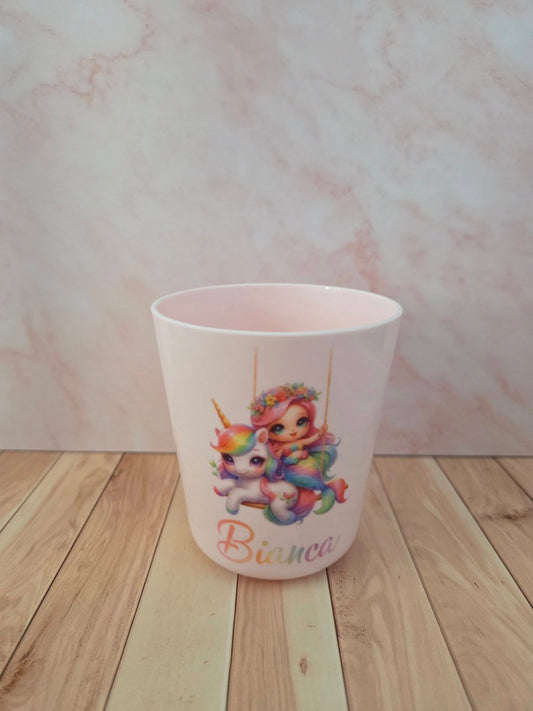 Gobelet en polymère personnalisable pour enfant