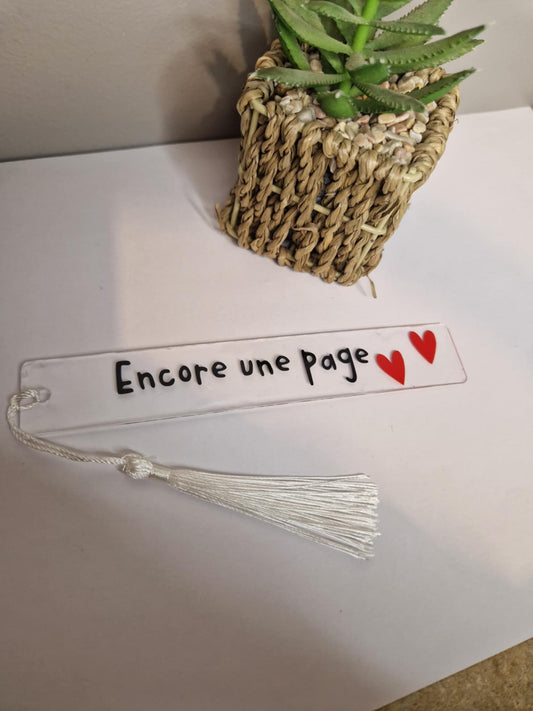 Marques pages " Encore une page "
