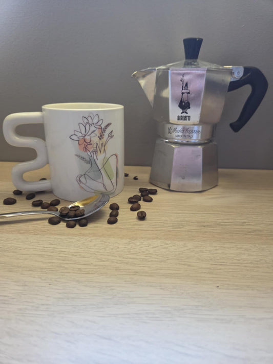 Mug "Fleurs en tête"
