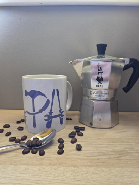 Mug "Papa en mode bricolage"