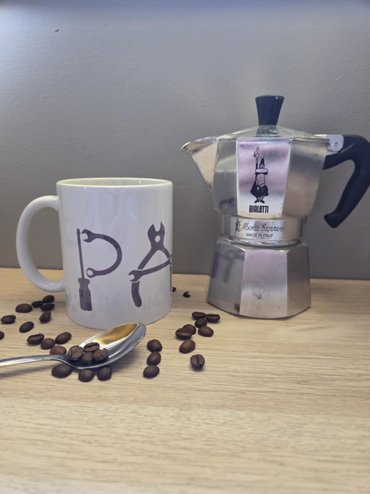 Mug "Papa en mode bricolage"